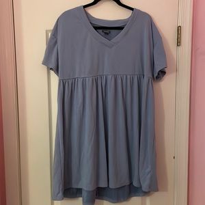 Wild Fable size L blue v-neck dress
